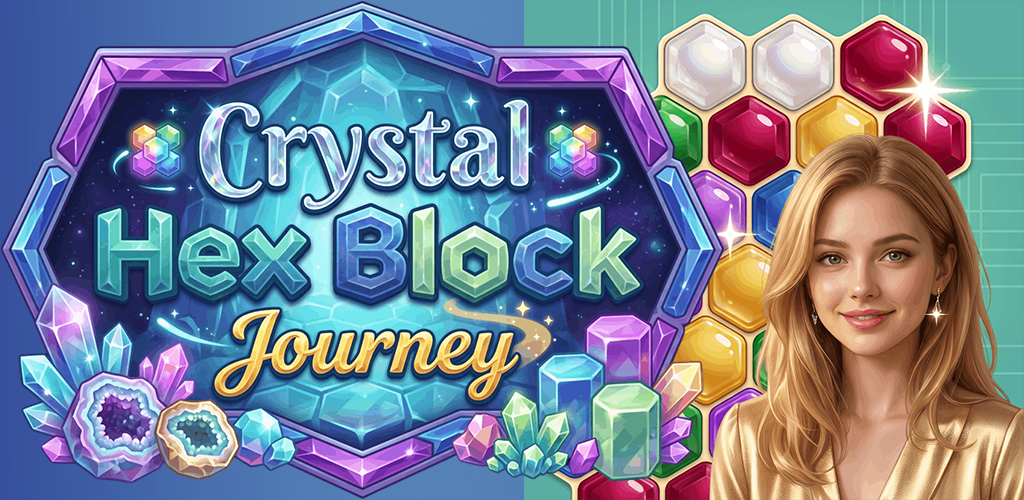 Crystal Hex Block Journey